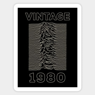 Vintage 1980 - Unknown Pleasures Sticker